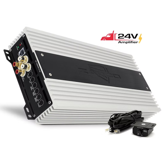 ZAPCO ST-1500XM III 24 Monofoniczny Wzmacniacz Klasy D 24V Monofoniczny bsowy z zasilaniem 24V; 1Ω: 1 x 1600 W wzmacniacz do ciężarówek autobusów